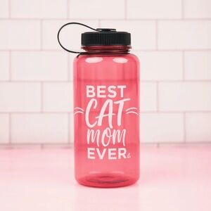 Best Cat Mom Water Bottle